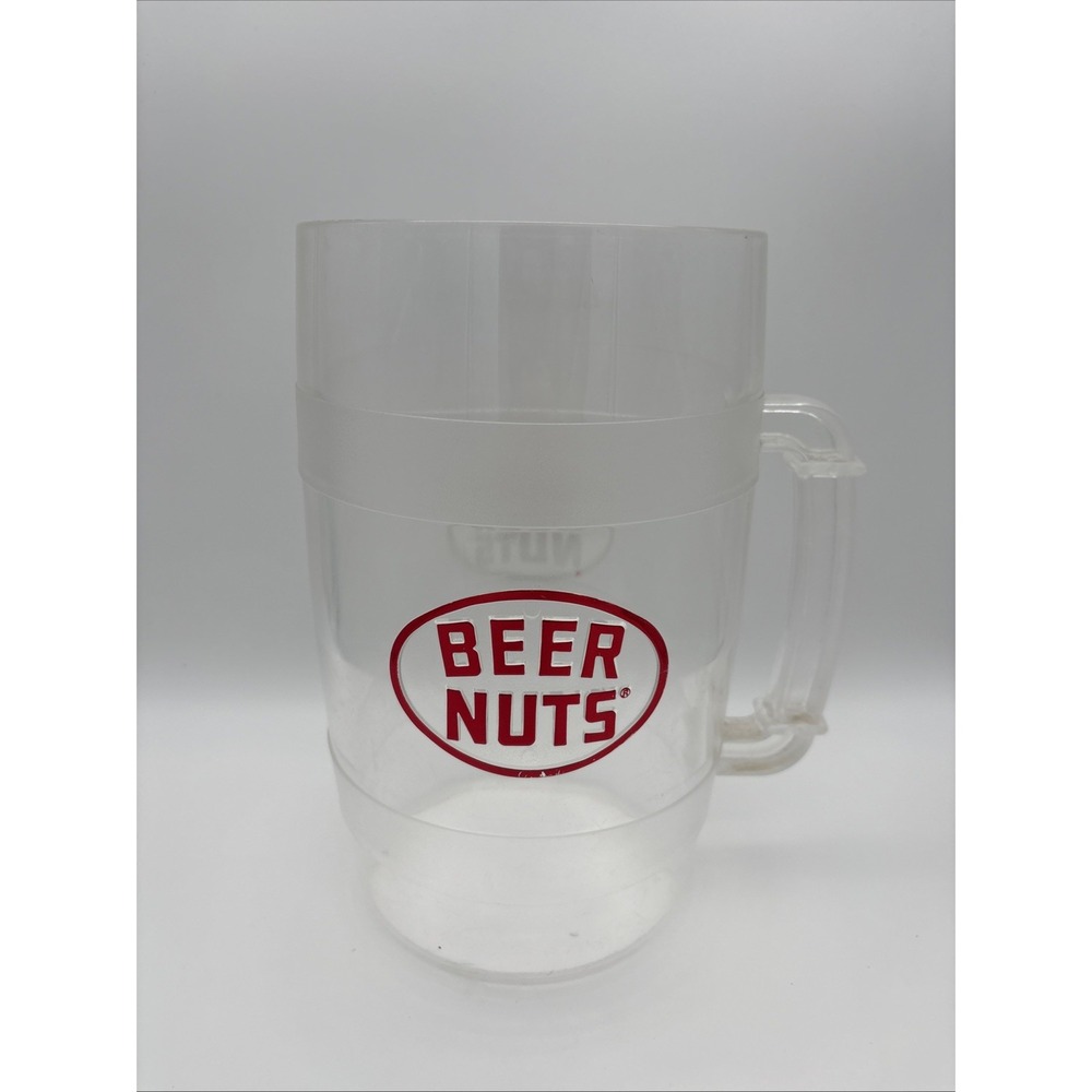Vintage Beer Nuts Giant Plastic Beer Mug Advertising Display 10.5" Breweriana